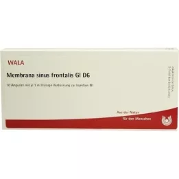 MEMBRANA sivuontelo GL D 6 ampullia, 10X1 ml