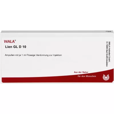 LIEN GL D 10 ampulli, 10X1 ml