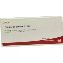 FORMICA EX Eläin GL D 12 Ampules, 10x1 ml