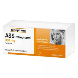 ASS-ratiopharm 300 mg tabletit, 50 kpl