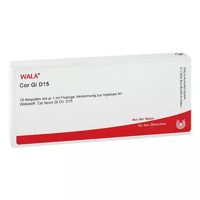 COR GL D 15 ampulli, 10X1 ml