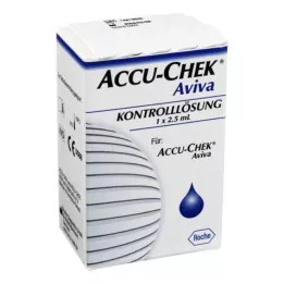 ACCU-CHEK Aviva-kontrolliliuos, 1 x 2,5 ml