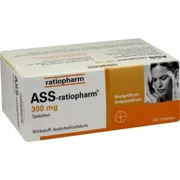 Ass-ratiopharm 300 mg tabletit, 100 kpl