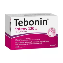 TEBONIN intens 120 mg kalvopäällysteiset tabletit, 200 kpl