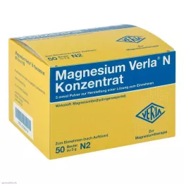 MAGNESIUM VERLA N-tiivistejauhe suun kautta, 50 kpl