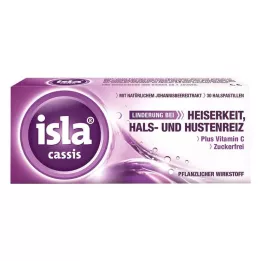 ISLA CASSIS Pastillit, 30 kpl