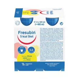 FRESUBIN 5 kcal SHOT sitruunaliuos, 24x120 ml