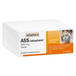 ASS-ratiopharm 500 mg tabletit, 100 kpl