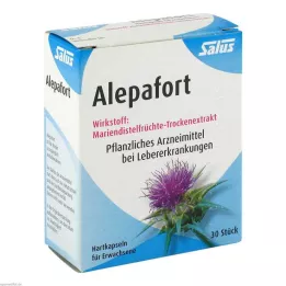 ALEPAFORT Milk Thistle kovat kapselit, 30 kpl