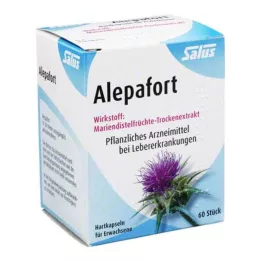 ALEPAFORT Milk Thistle kovat kapselit, 60 kpl