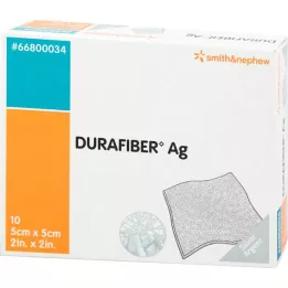 DURAFIBER Ag 5x5 cm side, 10 kpl