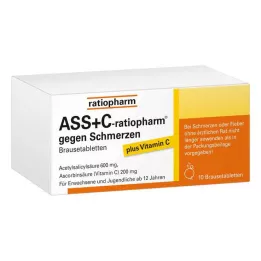 ASS + C-ratiopharm kipua vastaan poretabletit, 10 kpl