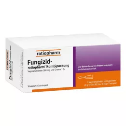FUNGIZID-ratiopharm 3 Vag.-Tbl.+ 20g Kerma, 1 P