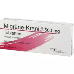 MIGRÄNE KRANIT 500 mg tabletit, 20 kpl