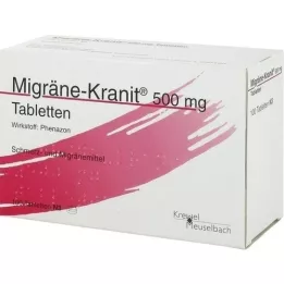 MIGRÄNE KRANIT 500 mg tabletit, 100 kpl