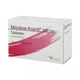 MIGRÄNE KRANIT 500 mg tabletit, 100 kpl