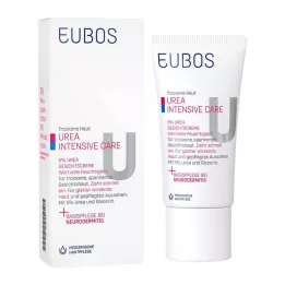 EUBOS TROCKENE Haut Urea 5 % kasvovoide, 50 ml