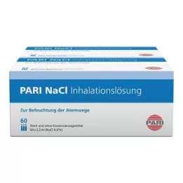 PARI NaCl-inhalaatioliuosampullit, 120X2,5 ml
