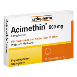 ACIMETHIN Kalvopäällysteiset tabletit, 50 kpl