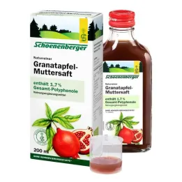 Granaattiomenaemomehu Schoenenberger, 3X200 ml
