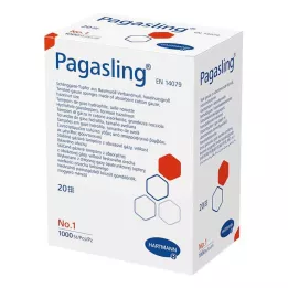 PAGASLING Ei-steriilit sideharsotuuput, koko 1 hasselpähkinän kokoinen, 1000 kpl