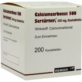 Kalsiumkarbonaatti 500, 200 kpl