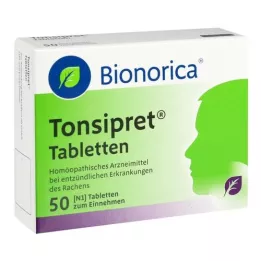TONSIPRET tabletit, 50 kpl