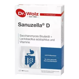 SANUZELLA D Selluloosakapselit, 60 kpl