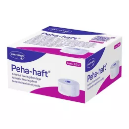 PEHA-HAFT Kiinnitysside lateksiton 4 cmx20 m, 1 kpl