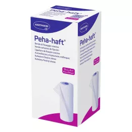 PEHA-HAFT Kiinnitysside lateksiton 10 cmx4 m, 1 kpl