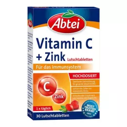 ABTEI C-vitamiini ja sinkki imeskelytabletit, 30 kpl