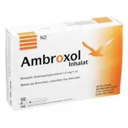 AMBROXOL Inhalaatioliuos sumuttimeen, 50X2 ml