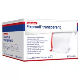 FIXOMULL läpinäkyvä 10 cmx10 m, 1 kpl