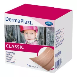 DERMAPLAST CLASSIC Haavakipsi 8 cmx5 m, 1 kpl