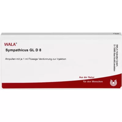 SYMPATHICUS GL D 8 Ampules, 10x1 ml
