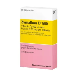 ZYMAFLUOR D 500 tablettia, 30 kpl
