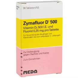 ZYMAFLUOR D 500 tablettia, 90 kpl