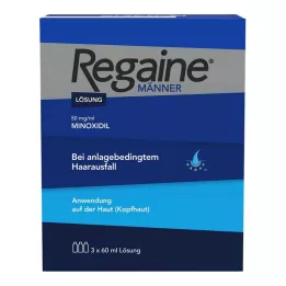 REGAINE Miesten liuos, 3x60 ml