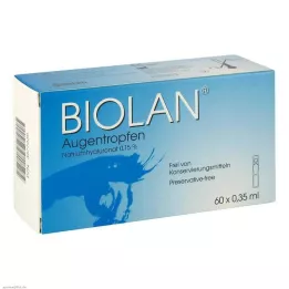 BIOLAN Silmätipat kerta-annospipetit, 60X0,35 ml