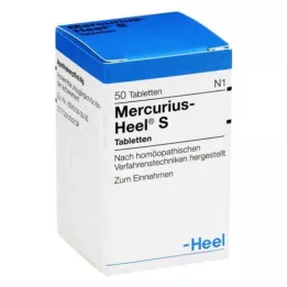 MERCURIUS HEEL S-tabletit, 50 kpl