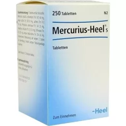 MERCURIUS HEEL tabletit, 250 kpl