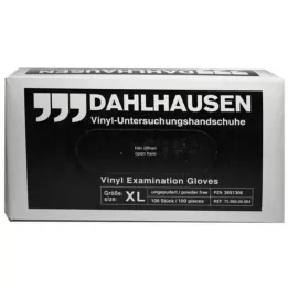 VINYL Puuterittomat käsineet koko XL, 100 kpl