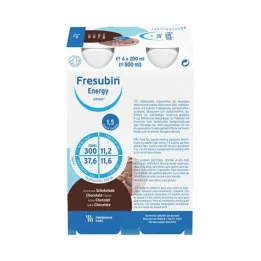 FRESUBIN ENERGY DRINK Suklaajuomapullo 6X4X200 ml