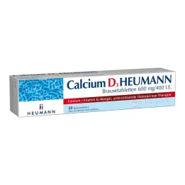 Kalsium d3 heumann effervisescent tabletit, 20 kpl
