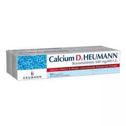 CALCIUM D3 Heumann poretabletit 600 mg/400 I.E., 40 kpl