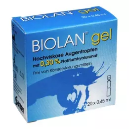 BIOLAN Geelisilmätipat, 20X0,45 ml