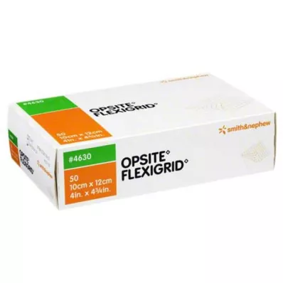 OPSITE Flexigrid transp. haavasidos 10x12 cm steriili, 50 kpl