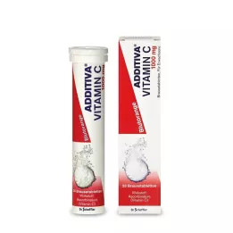 ADDITIVA C-vitamiini Veriappelsiinit poretabletit, 20 kpl