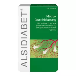 ALSIDIABET Diabeettiset mikroverenkiertokapselit, 60 kpl