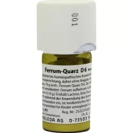 FERRUM QUARZ d 6 trituaatio, 20 g